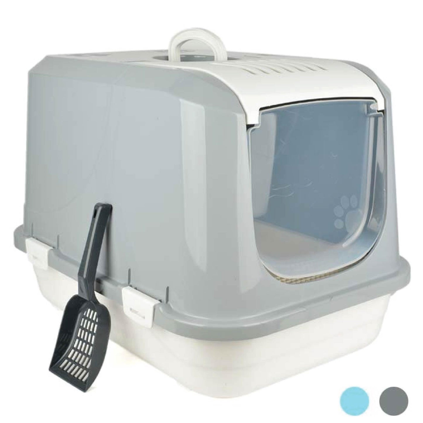 Medium size Closed Toilet - Paws & Claws