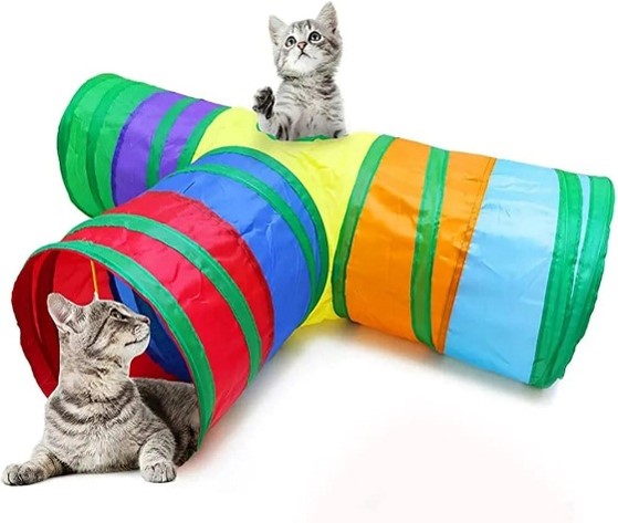 3 WAY CAT TUNNEL TOY 1802
