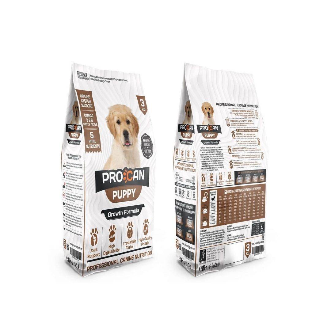 ProCan Puppy 15KG - Paws & Claws