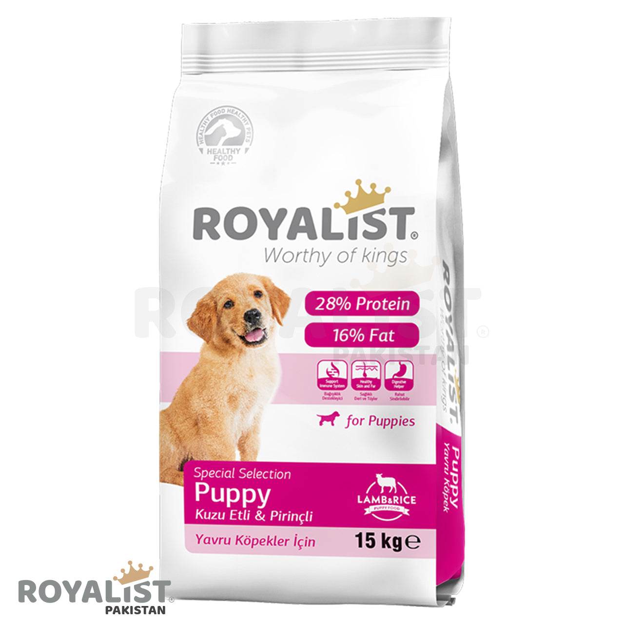 Puppy Food 15 KG - Paws & Claws
