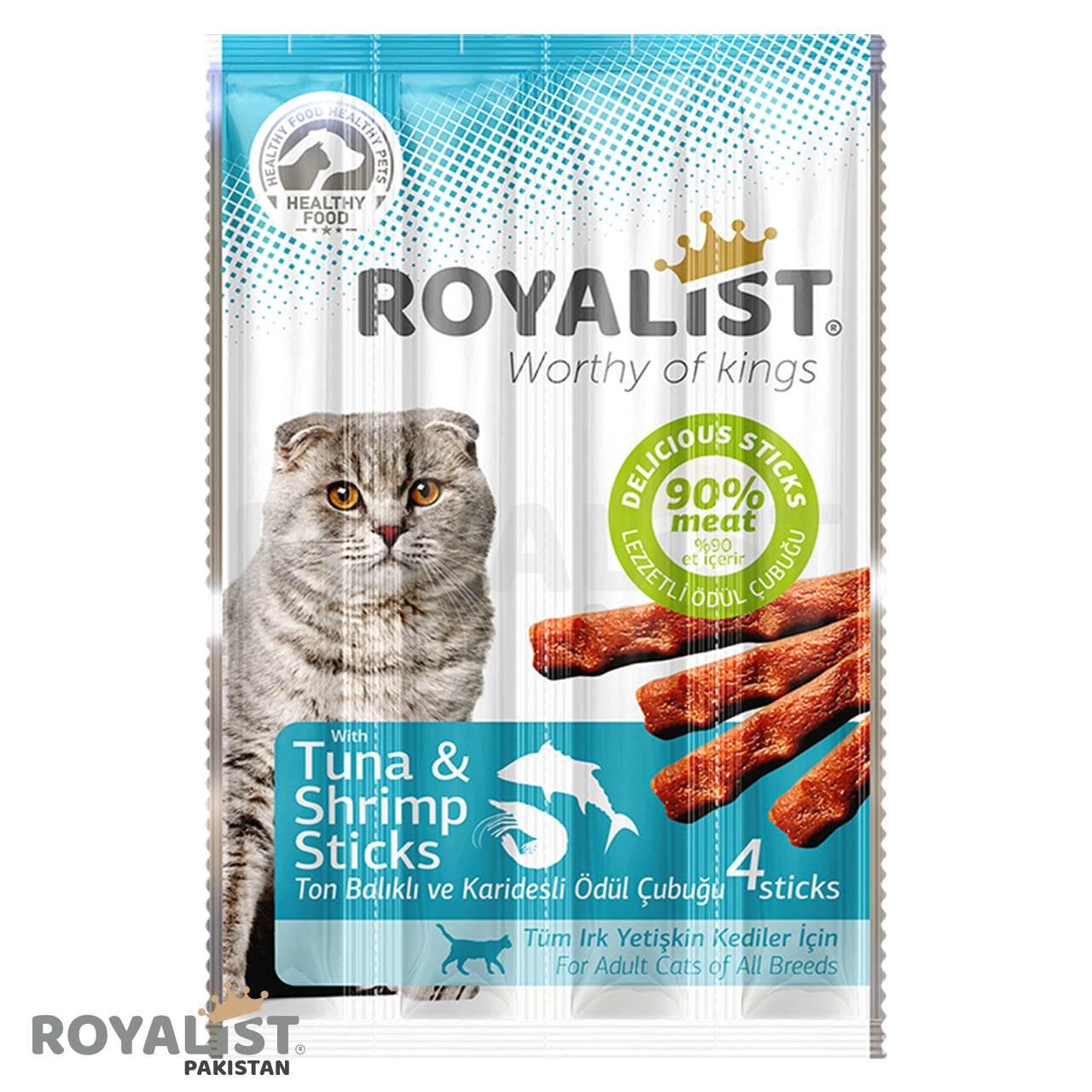 Tuna & Shrimp Sticks 4s 20GM - Paws & Claws