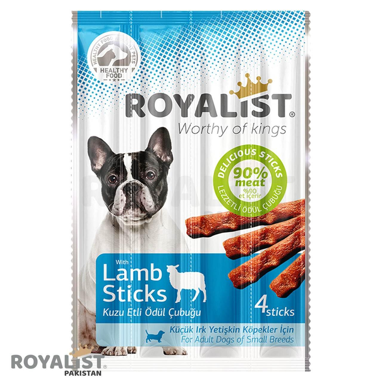 Lamb Sticks 4s 20GM - Paws & Claws