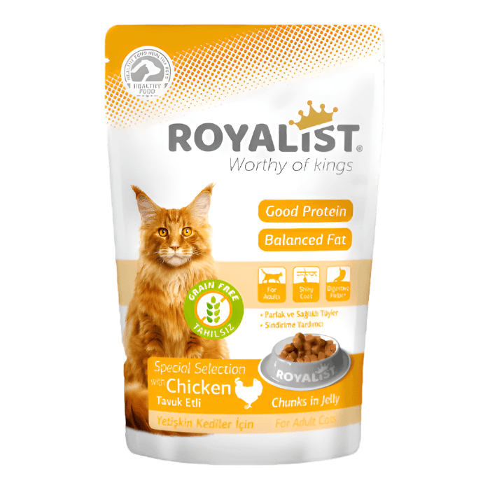 Food Wet Pouch Cat Chicken 85 GM - Paws & Claws