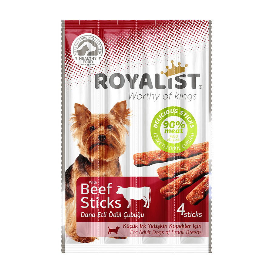 Beef Sticks 4s 20GM - Paws & Claws