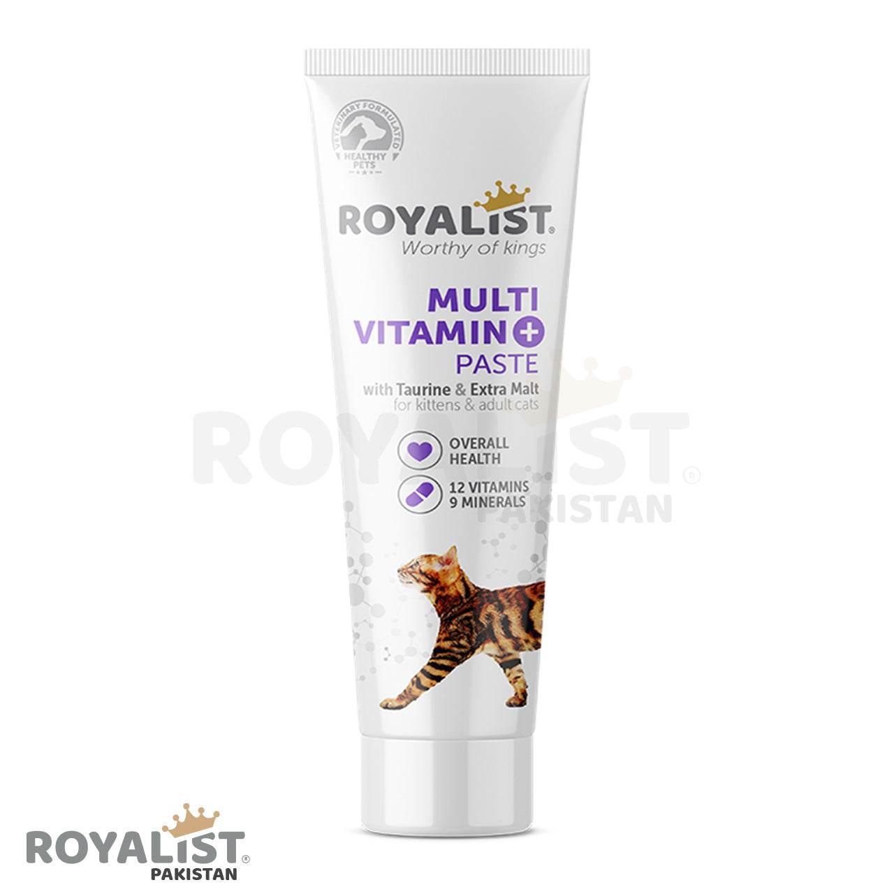 Multi Vıtamin Paste – Cat 100 GM - Paws & Claws