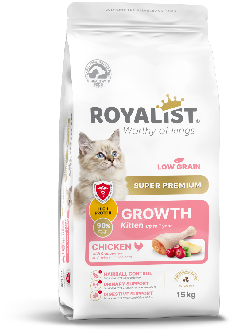 Royalist Kitten Growth Low Grain 15 KG