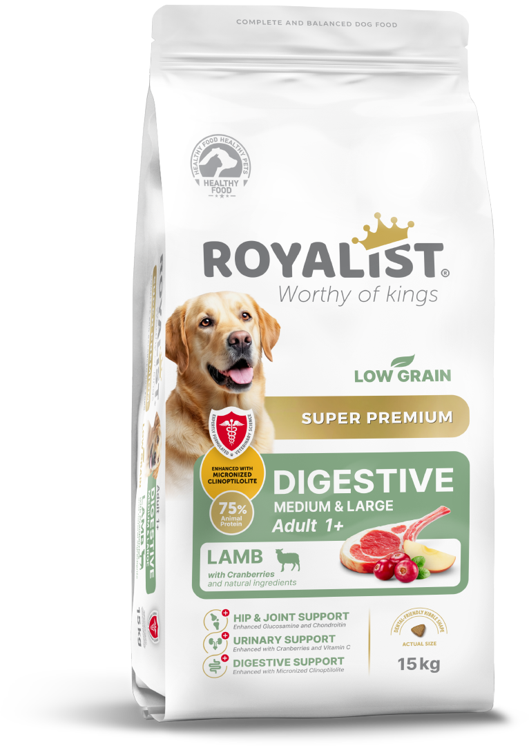 Royalist Adult Dog Digestive Low Grain 15 KG