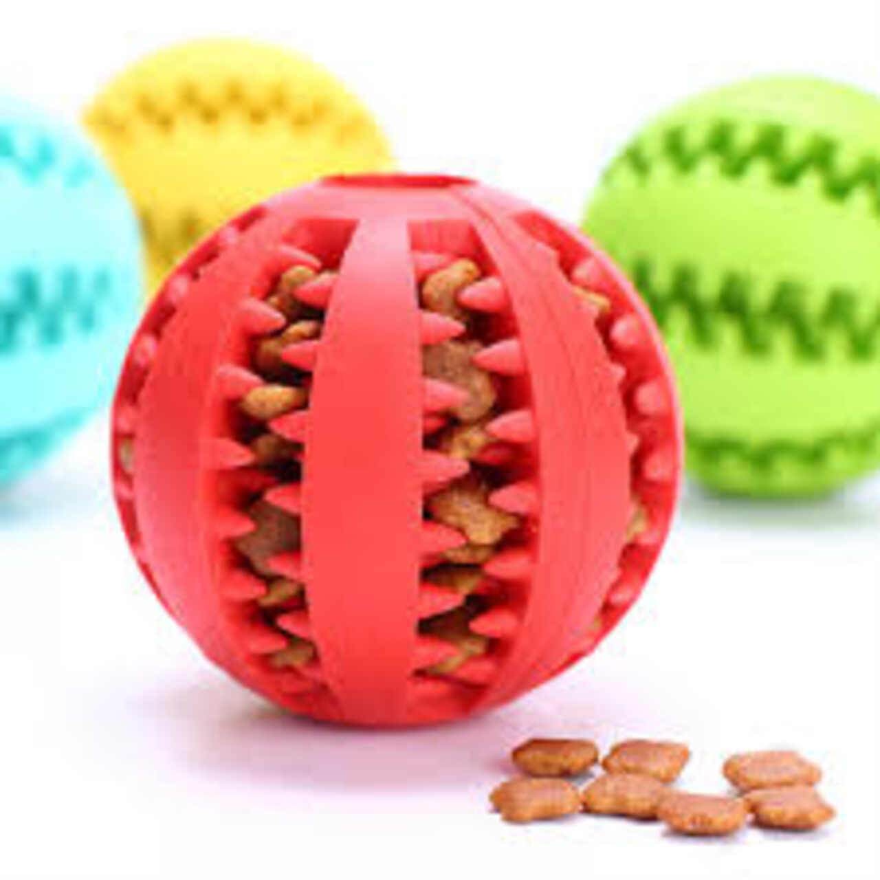 Rubber Ball For Puppys And Dog ( SMALL ) - Paws & Claws