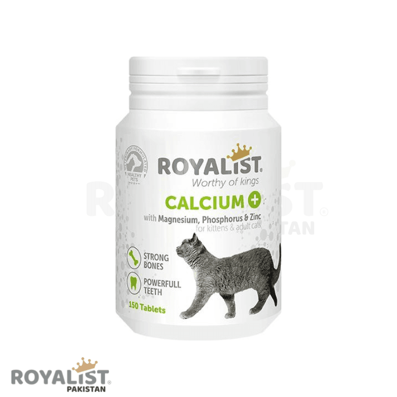 Calcium+ Tablet Cat 75g/150 Tablets - Paws & Claws