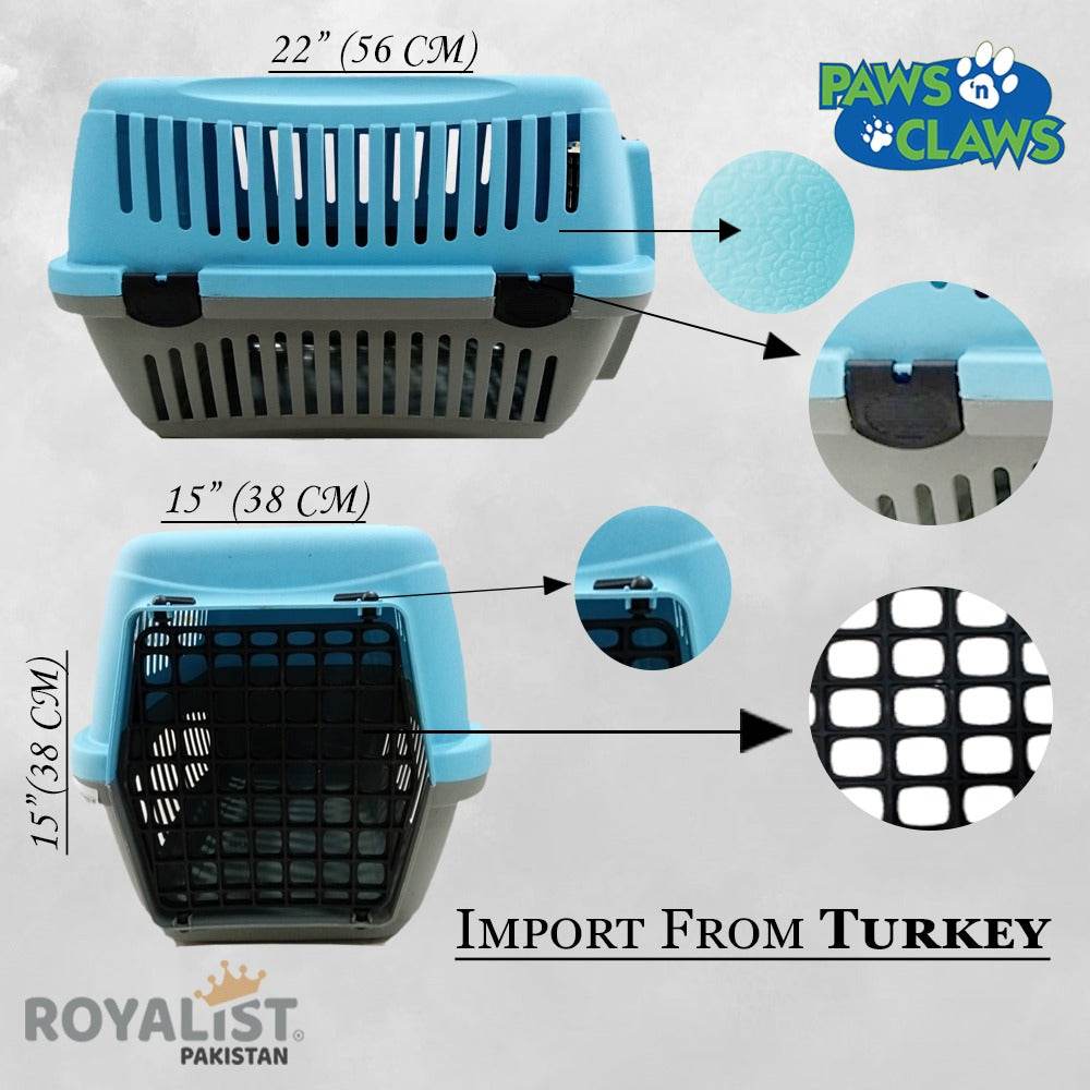 Jet Box SIZE 2 ( 56 * 38 * 38CM ) / ( 22 * 15 * 15IN ) - Paws & Claws