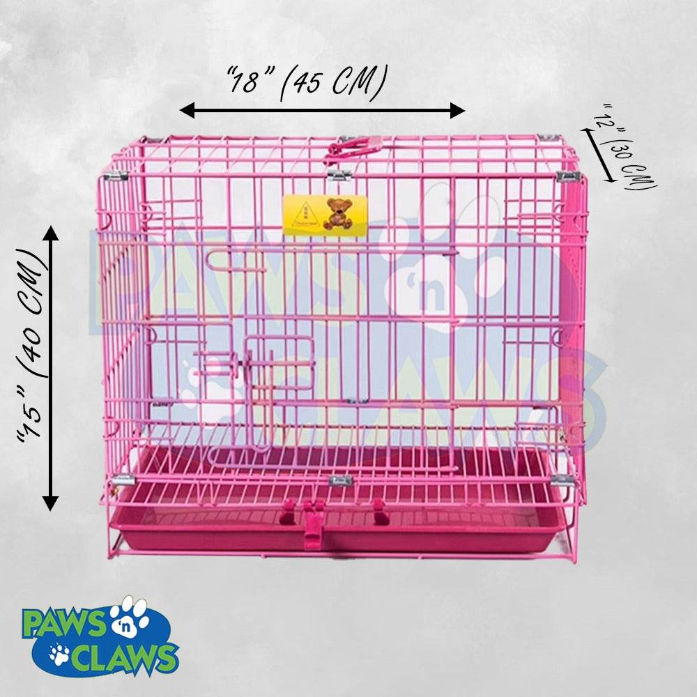 Cage 2 ( 45 * 30 * 40CM ) /( 18 * 12 * 15IN) - Paws & Claws