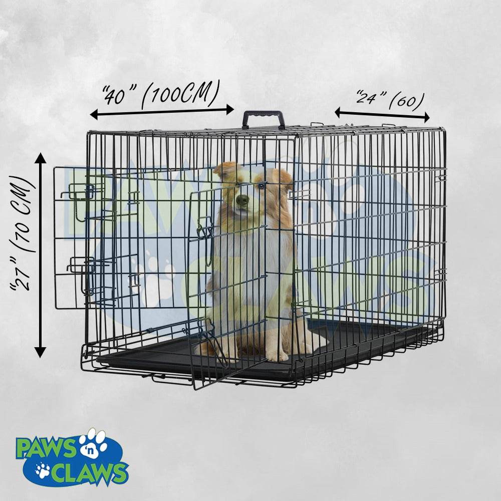 Cage 1 ( 100 * 70 * 60CM ) /( 24 * 27 * 70IN) - Paws & Claws