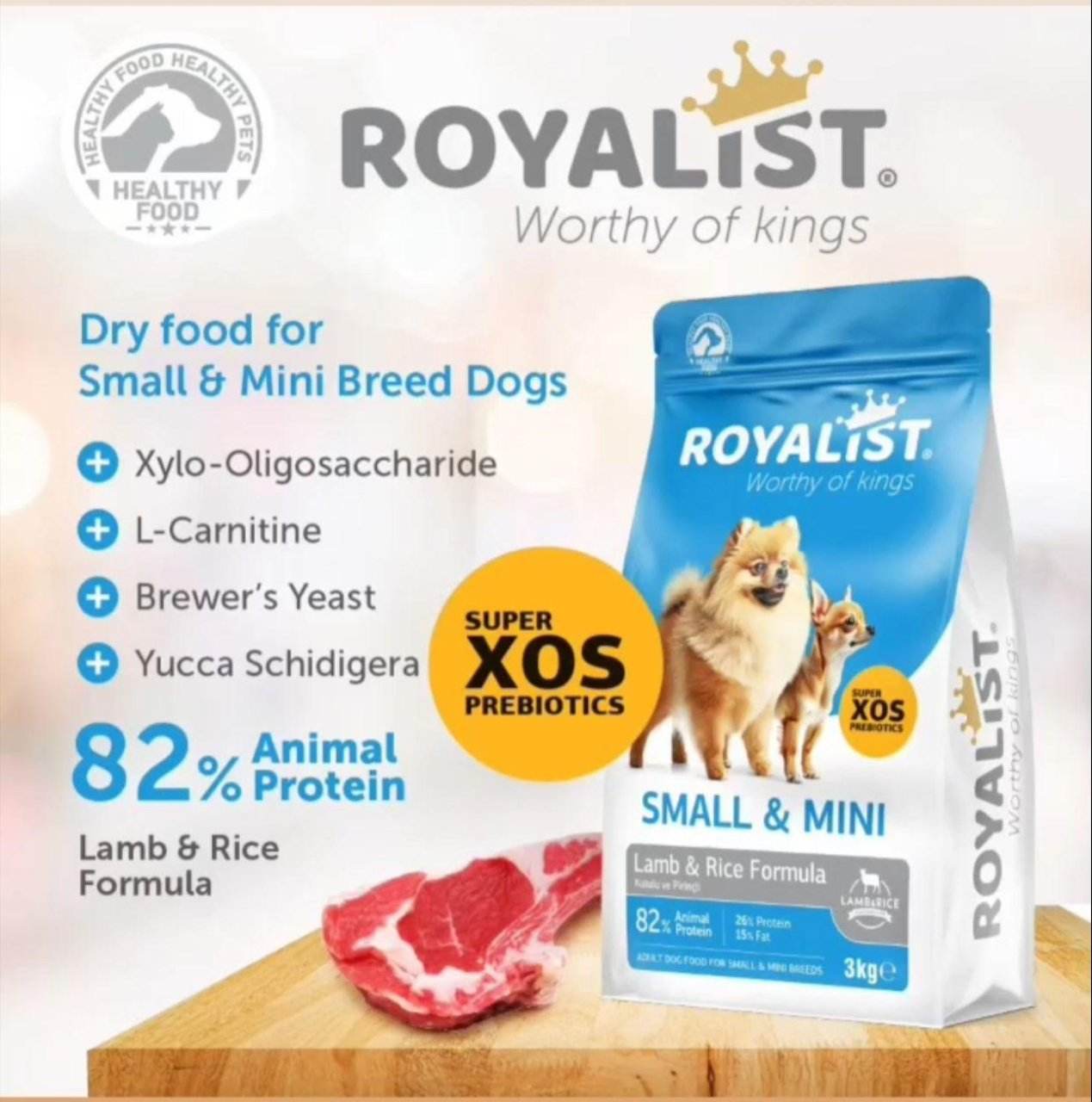 Small & Mini Lamb & Rice Formula - Paws & Claws