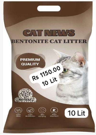 Cat News Bentonite Cat Litter Coffee 10 Lit