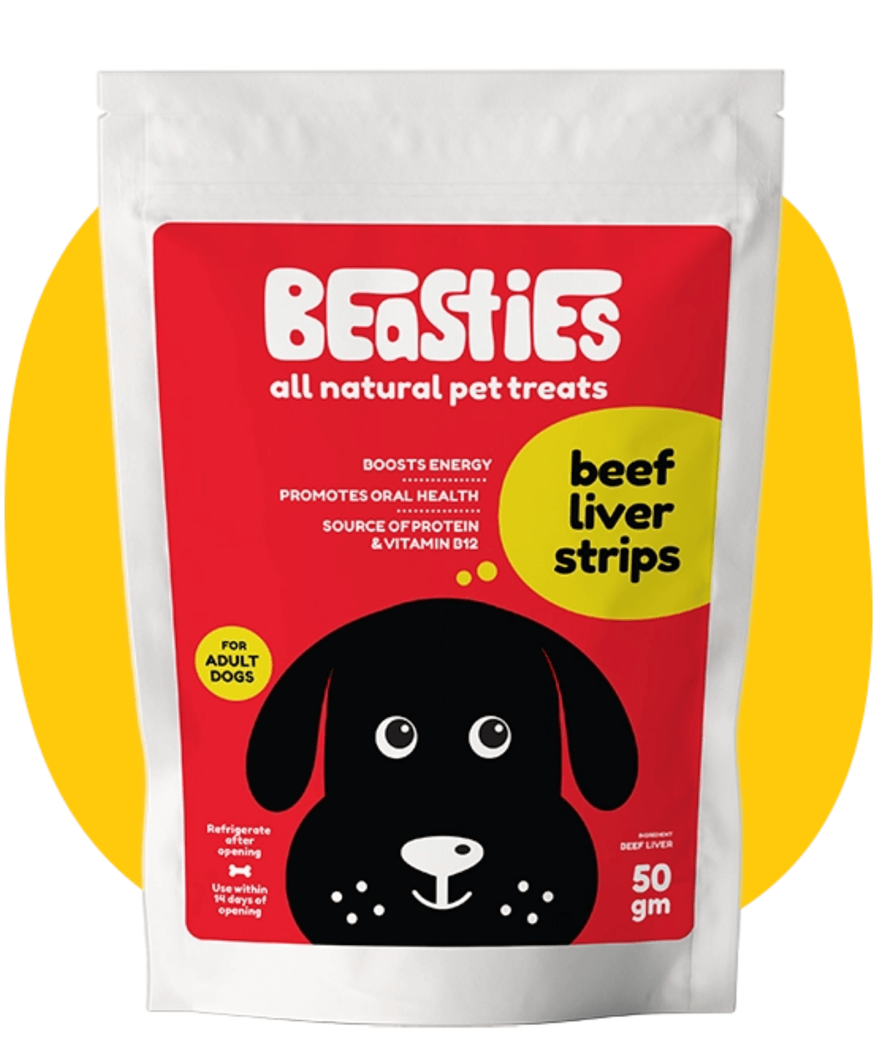 Beasties Pet Treat Beef Tripe Sticks - Paws & Claws