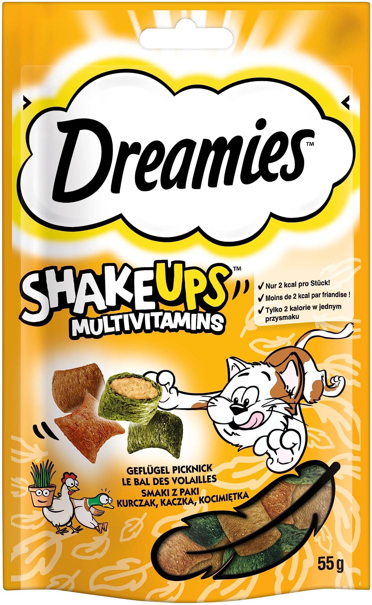 Dreamies with Shake ups with Multi Vitamins - Paws & Claws