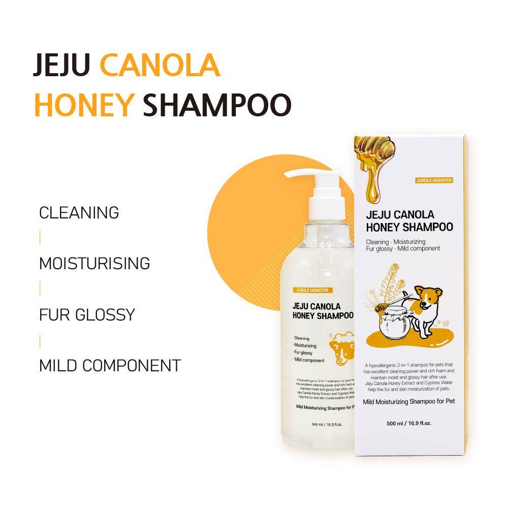 Jeju Canola Honey Shampoo - Paws & Claws