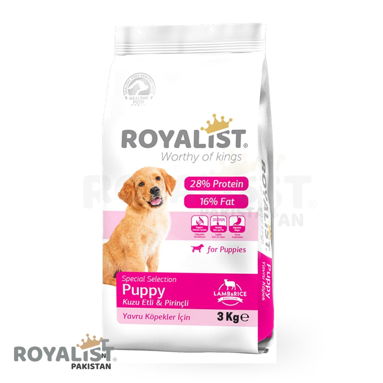 Puppy Dry Food Lamb & Rice 3 KG - Paws & Claws