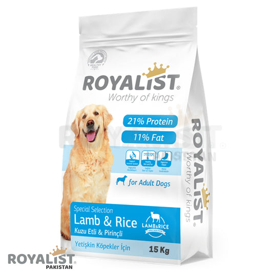 Adult Dog Food Lamb & Rice 15 KG