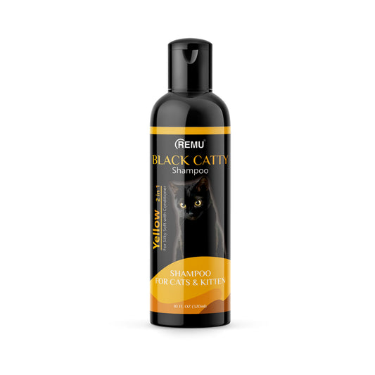 BLACK CATTY SHAMPOO CAT Yellow (L)