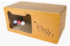 Cat Scratching Board & House 1787