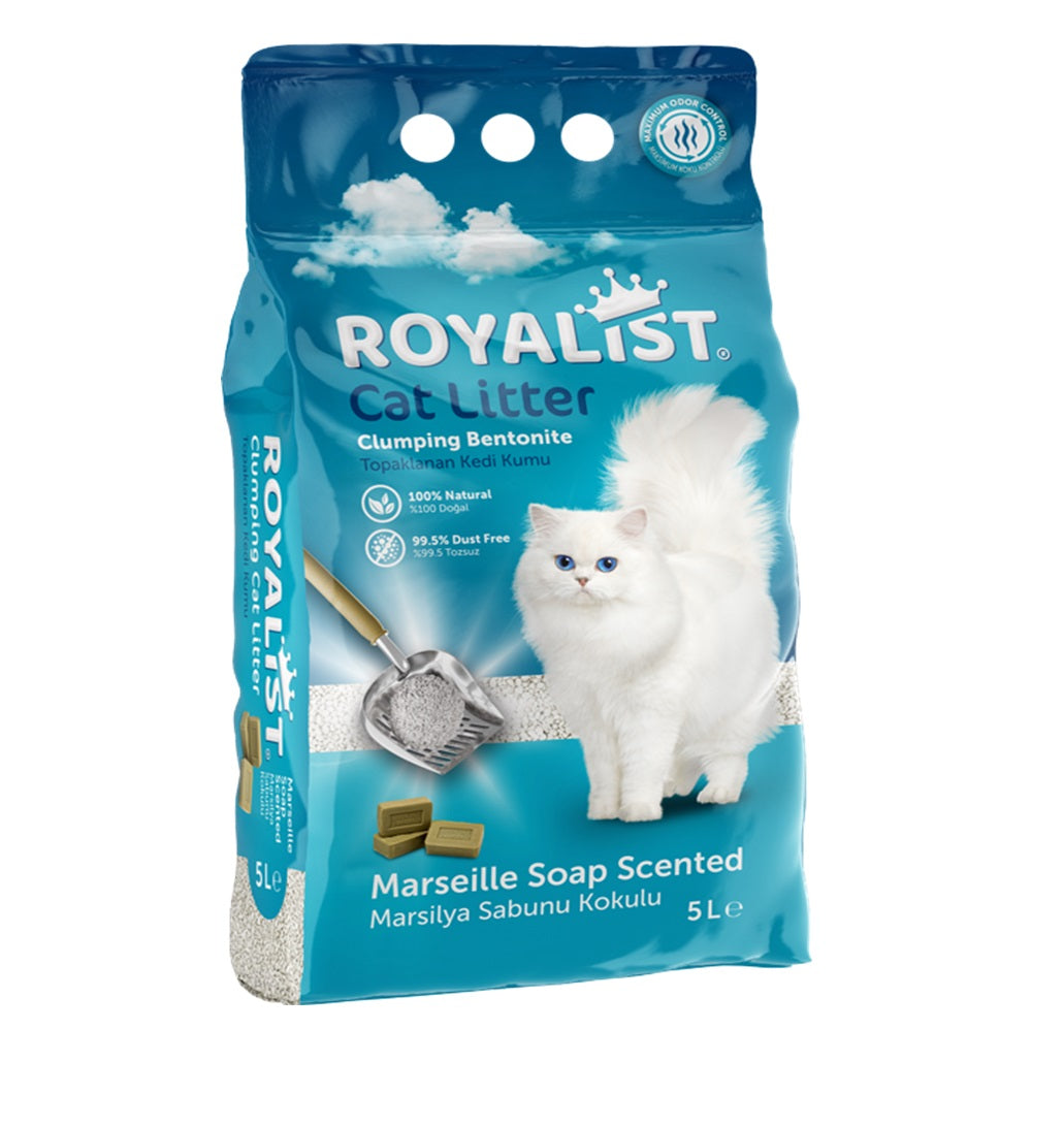 Royalist Cat Litter Marseille Soap Scented 5 Ltr