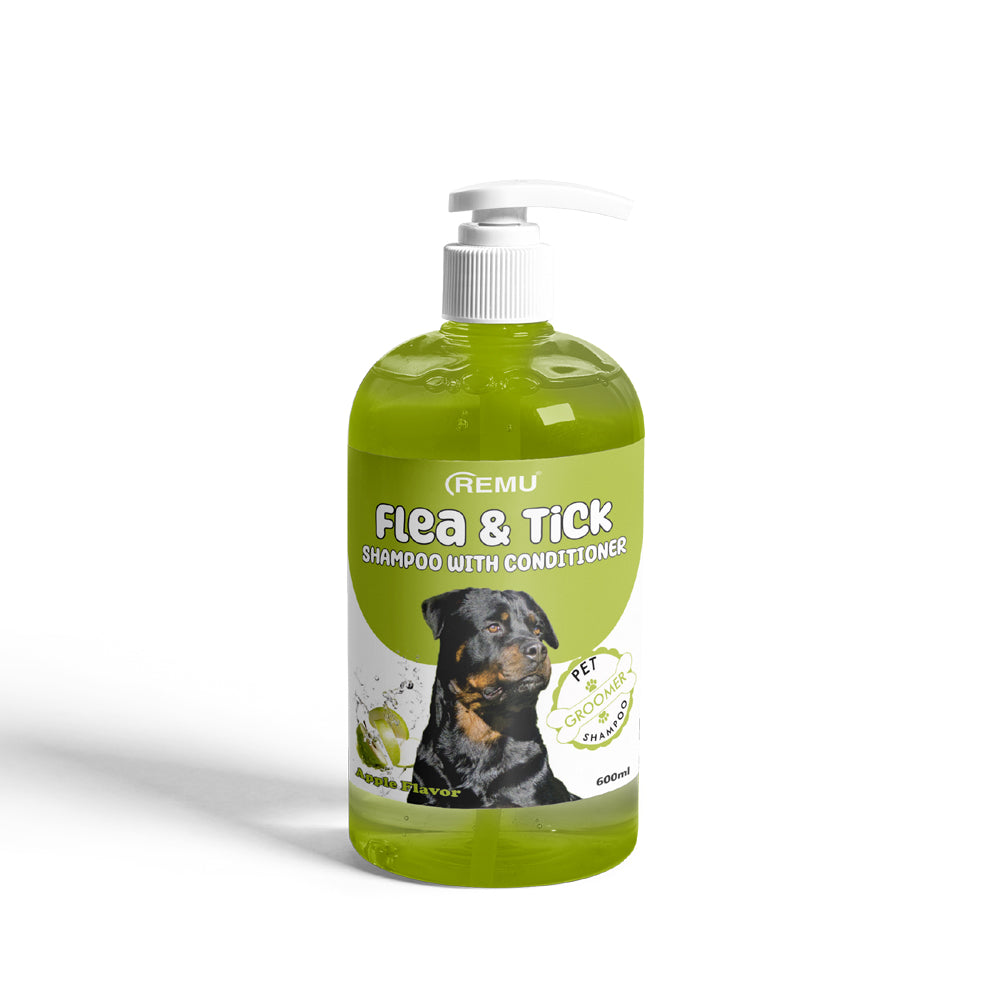 GROOMER FLEA TICK Shampoo With Conditioner GREEN