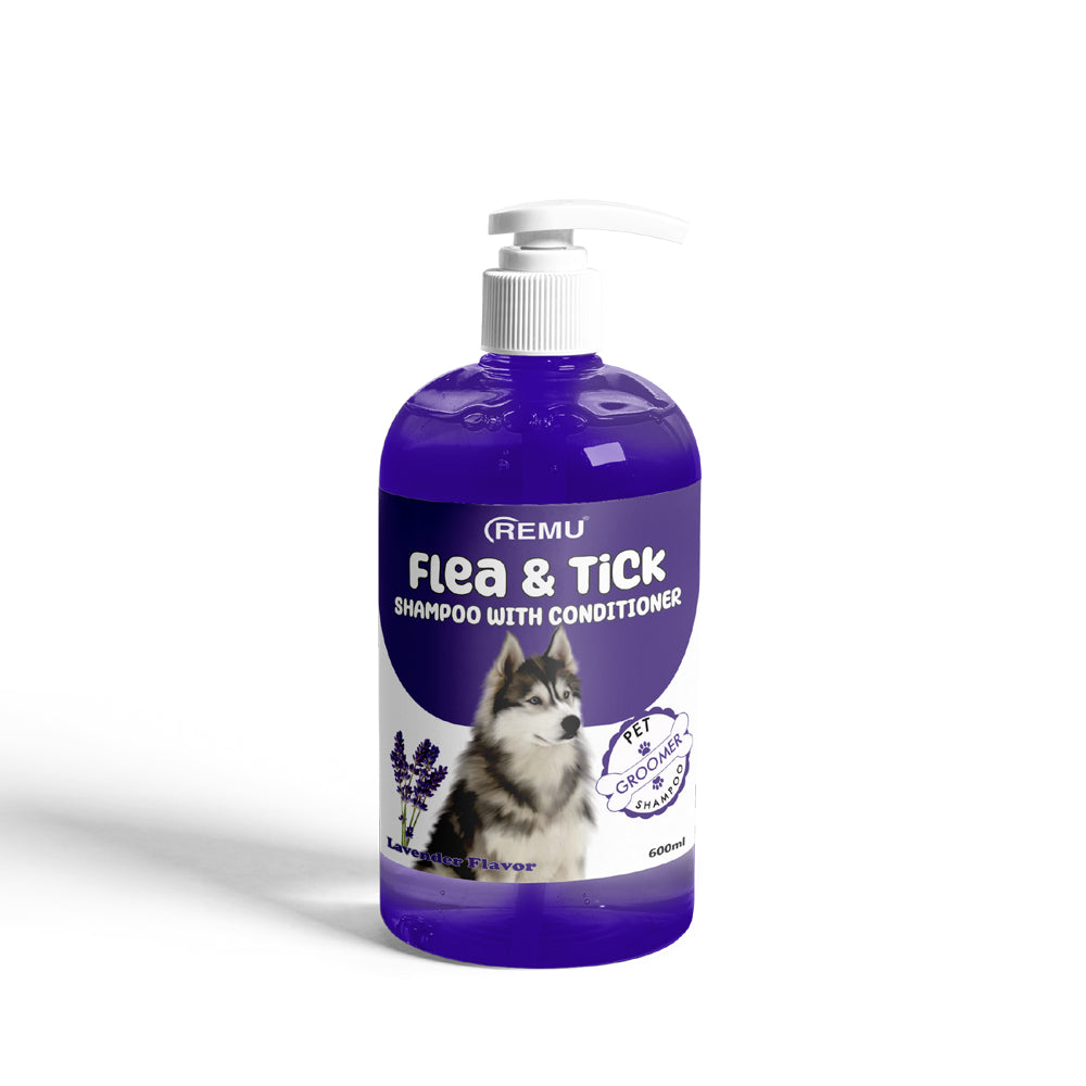 GROOMER FLEA TICK Shampoo With Conditioner PURPLE