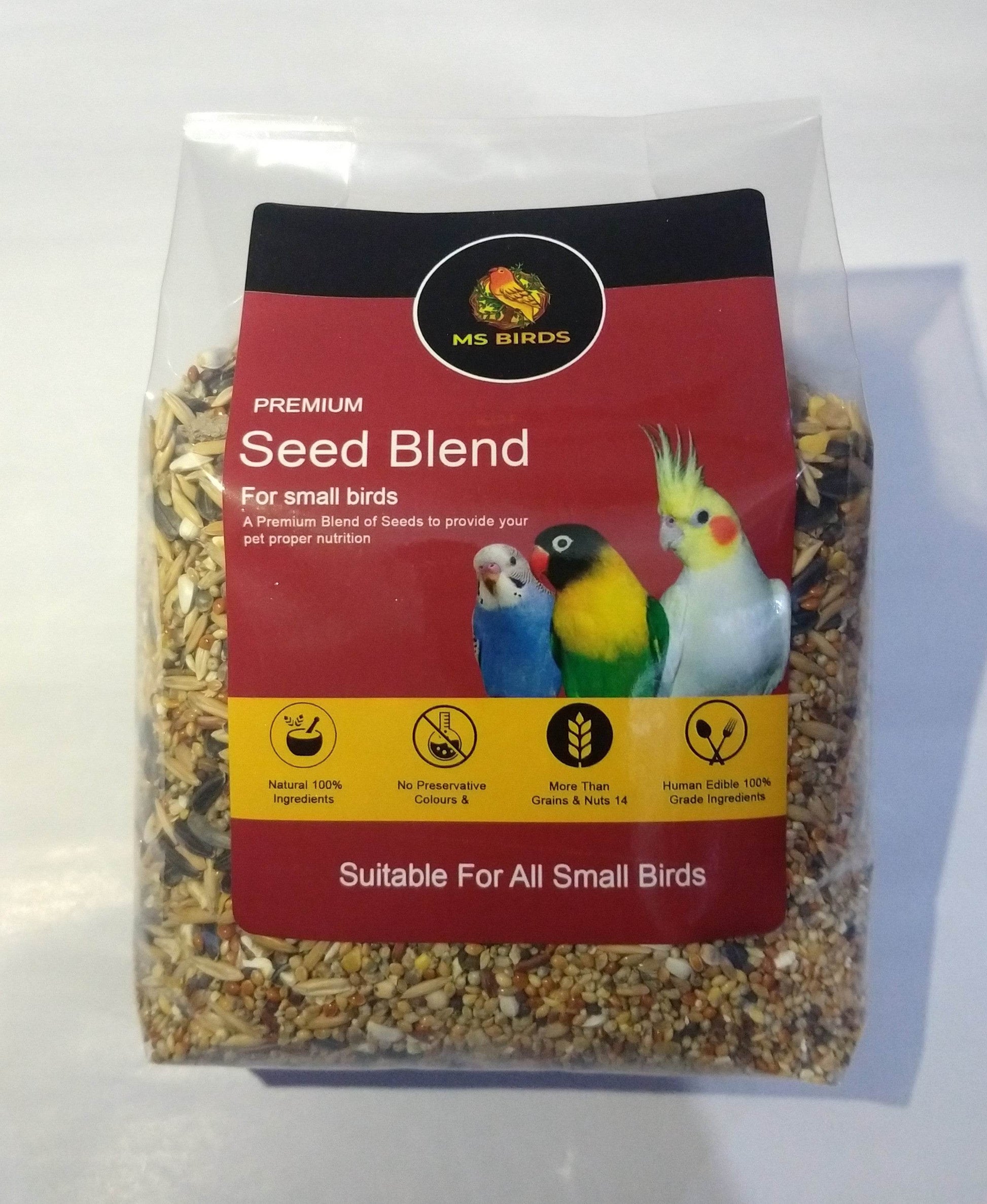 MS Bird Premium Seed Blend 900GM - Paws & Claws