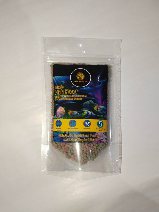 MS Fish Food 100GM (MIXED) - Paws & Claws