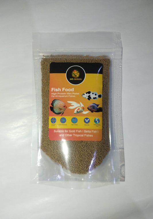 MS Fish Food 100GM (MIXED) - Paws & Claws