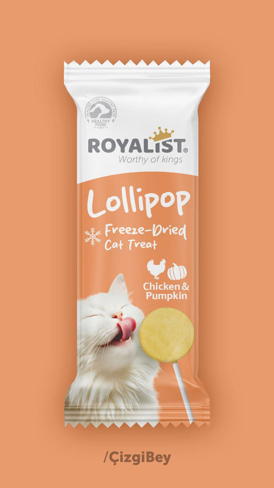 Cat Lollipop Chicken & Pumpkin