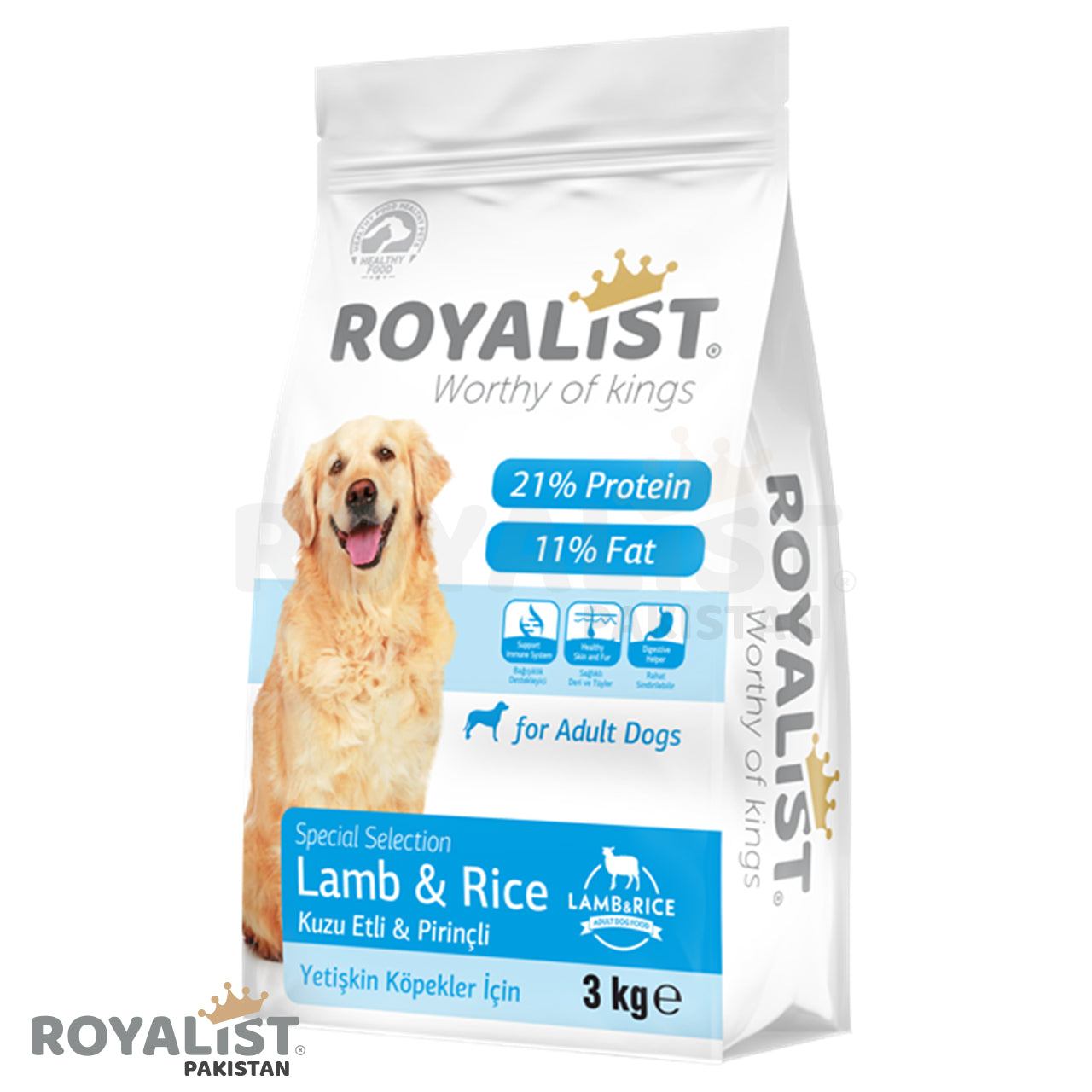 Adult Dog Food Lamb & Rice 3 KG