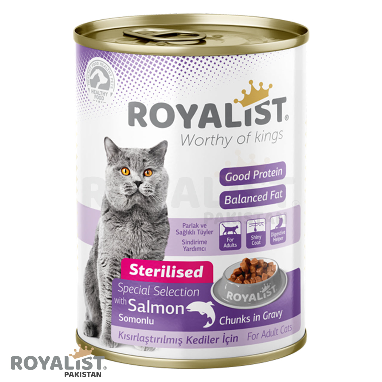 Food Wet Chunk Cat Salmon Sterilised 400 GM