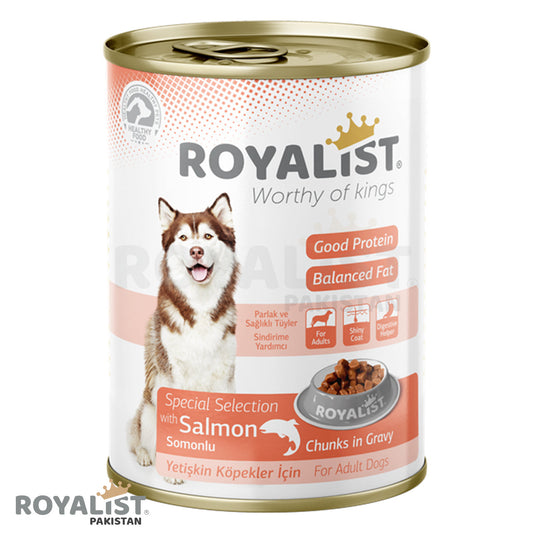 Food Wet Chunk Dog Salmon 400 GM