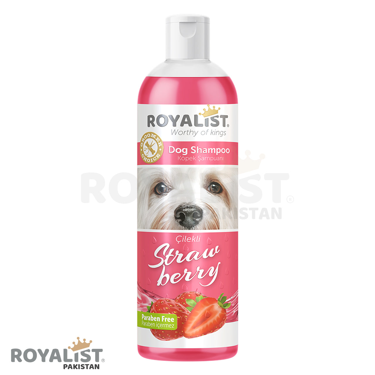 Royalist Hygiene Shampoo Liquid Dog Strawberry 400 ml