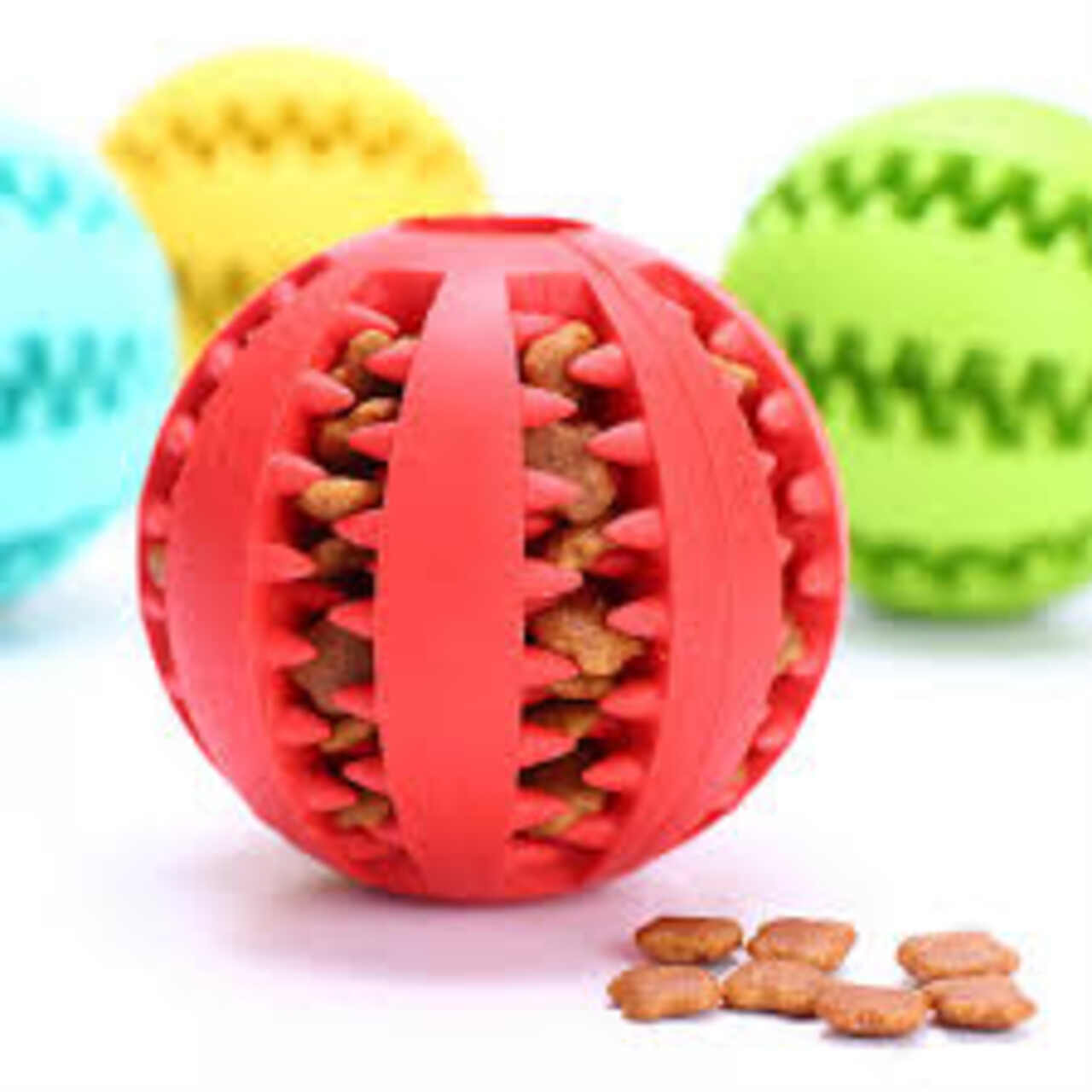 Rubber Ball For Puppys And Dog ( SMALL )