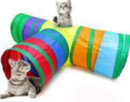 3 Way Cat Tunnel Toy