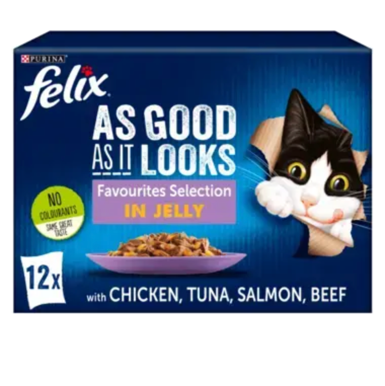 FELIX As Good As it Looks Favourites Selection Wet Cat Food