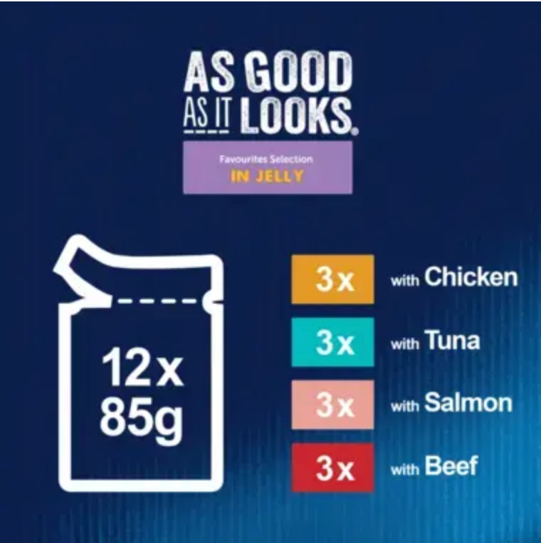 FELIX As Good As it Looks Favourites Selection Wet Cat Food