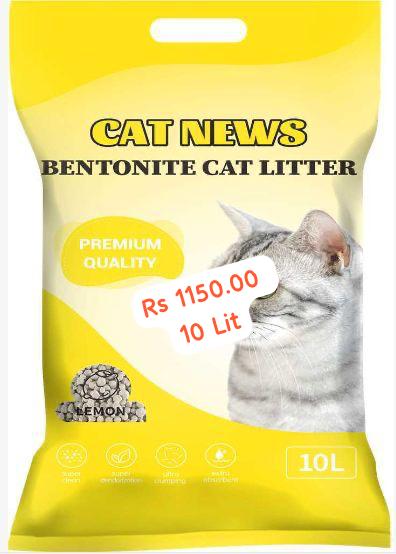 Cat News Bentonite Cat Litter Lamon 10 Lit