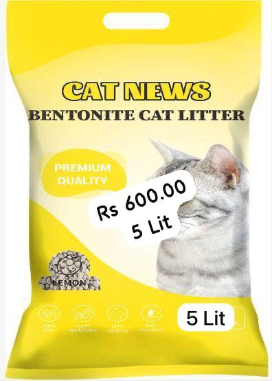 Cat News Bentonite Cat Litter Lamon 5 Lit