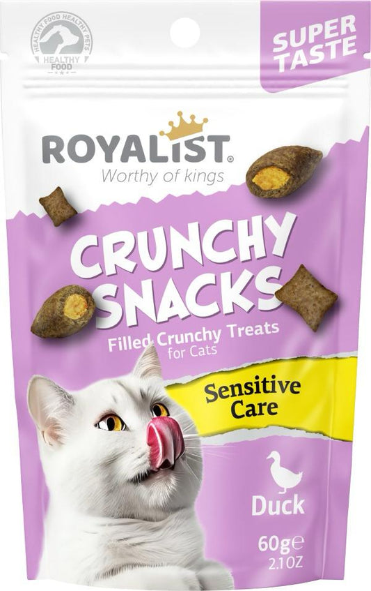 Crunchy Snacks in Duck for Sensitive Care