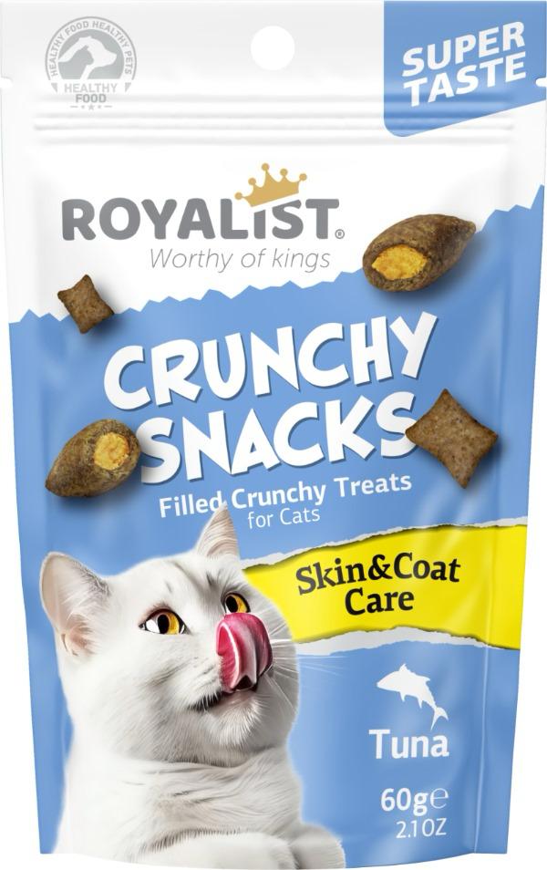 Crunchy Snacks in Tuna for Skin & Coat Care