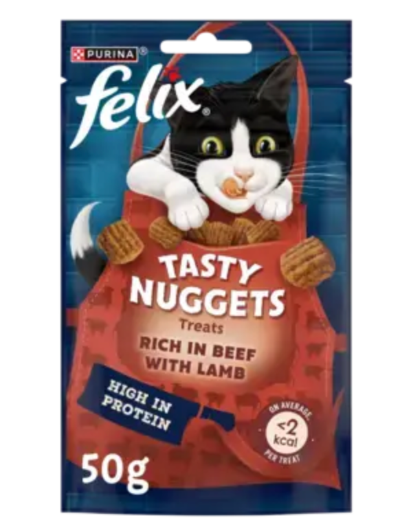 FELIX® Tasty Nuggets Beef and Lamb Cat Treats