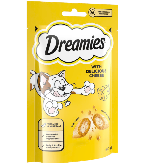 Dreamies with Delicious Cheese