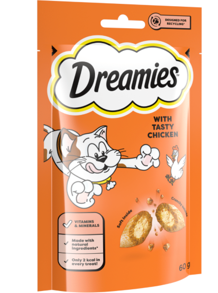 Dreams Cat Treat Biscuits with Chicken 60g