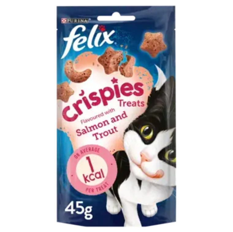 FELIX Crispies Salmon and Trout Cat Treats