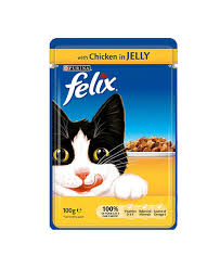 felix original in jelly with Chicken