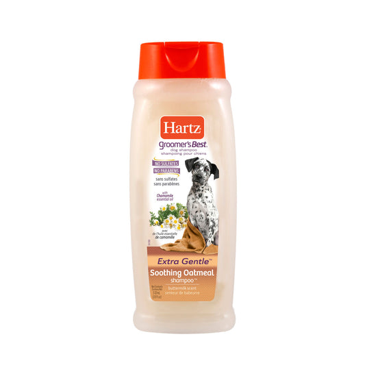 hartz shampoo extra gentle soothing oatmeal